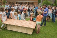 Sitzbänkeeröffnung in Mellau