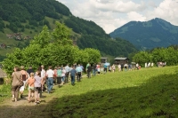 Sitzbänkeeröffnung in Mellau