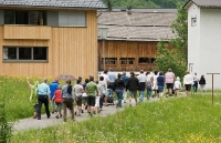 Sitzbänkeeröffnung in Mellau