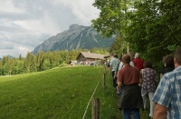 Sitzbänkeeröffnung in Mellau