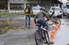 Fahrradtag bei der Hauptschule