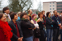 SeminarteilnehmerInnen des Aufbauseminars