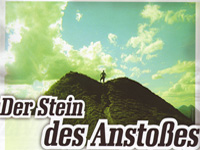 Der Stein des Anstosses