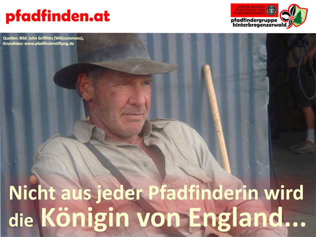 Indiana Jones war Pfadfinder